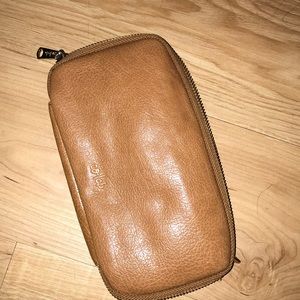 Cognac colored wallet